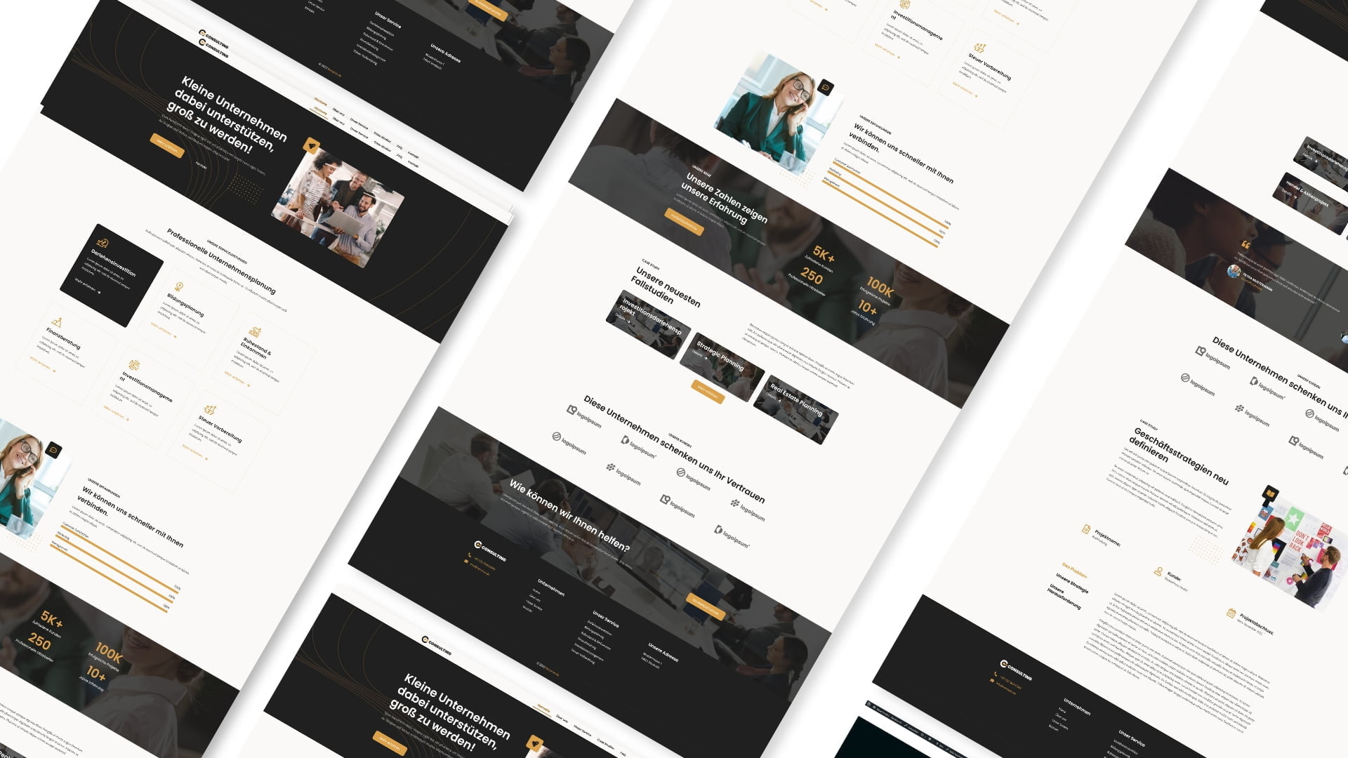 Webdesigner Mosbach - Consulting - Finanzen Webdesign Musterwebseite