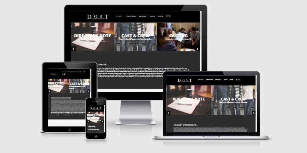 Webdesigner Mosbach - Projekte - Dost Film