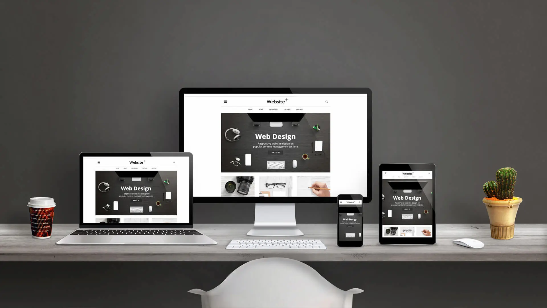 Kreatives modernes Webdesign Bild 2